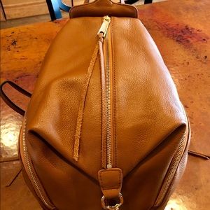 Rebecca Minkoff Lg Julian Pebbled Leather Backpack